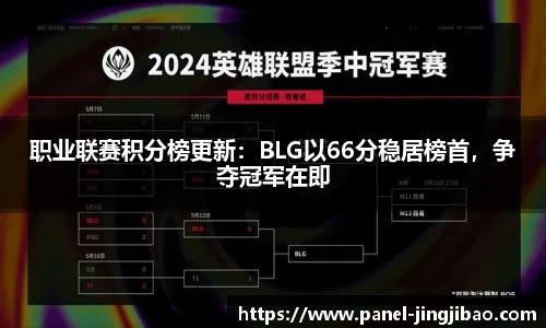 职业联赛积分榜更新：BLG以66分稳居榜首，争夺冠军在即